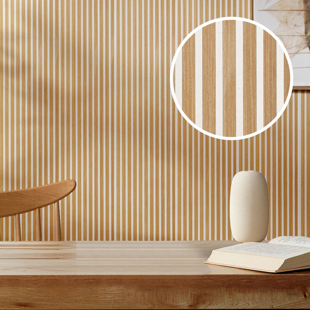 Akustikpaneel Premium Eiche Filz Beige
