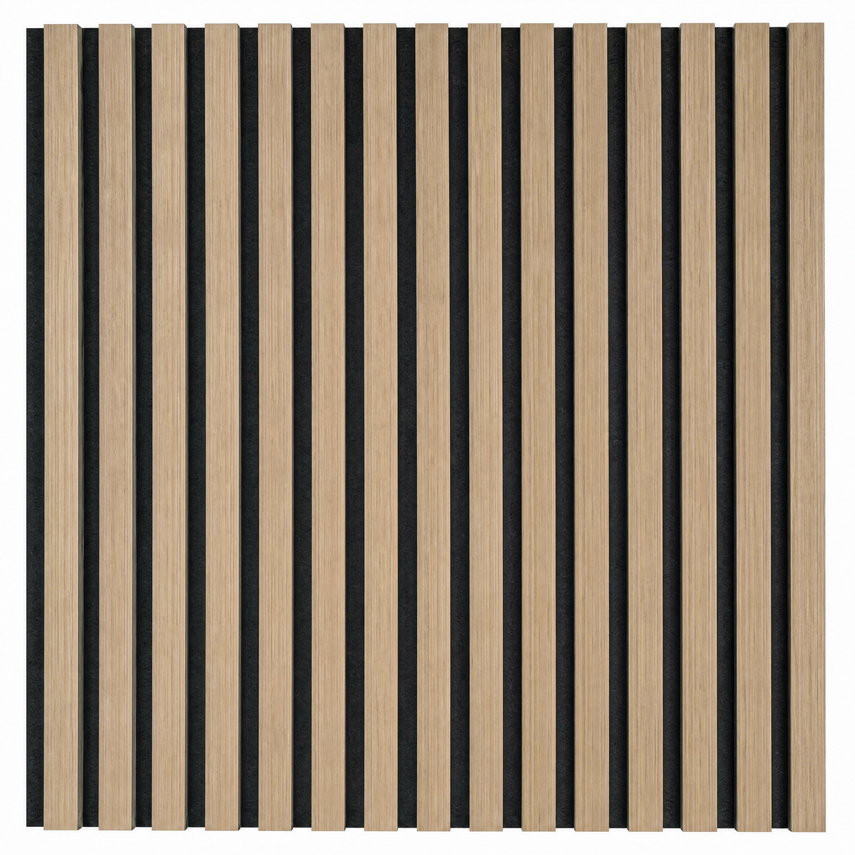 Akustikpaneel Premium Eiche – Filz Schwarz 244 × 60 cm