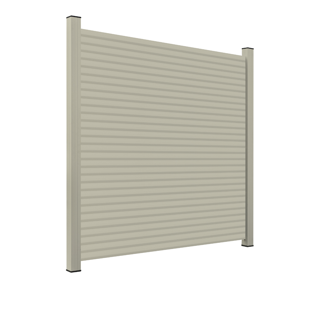 ModuLine Aluzaun MARIO Rhombus, Seidengrau