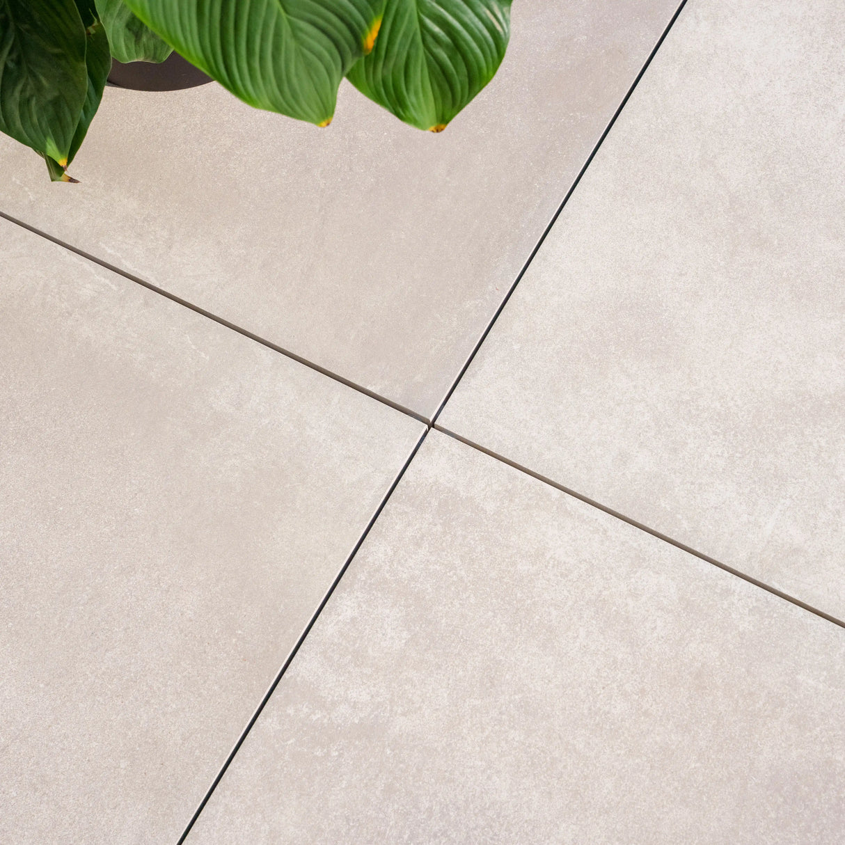 Terrassenplatte LUCA White 60x60x2cm (2er Set)