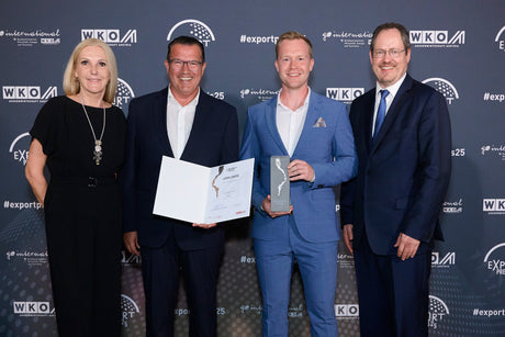 Englputzeder holt Exportpreis