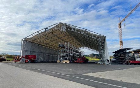 Erweiterung der Lagerfläche von mehr als 3.000qm