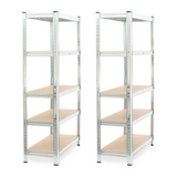 10x Schwerlastregal / Steckregal 180x90x40cm | 625kg Traglast