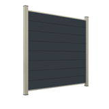 ModuLine ALU-Zaunprofil Komplettset MARIO / Anthrazit