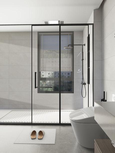 SPC-Wandverkleidung Hellgrau 800x400mm - Inhalt 1,92m²