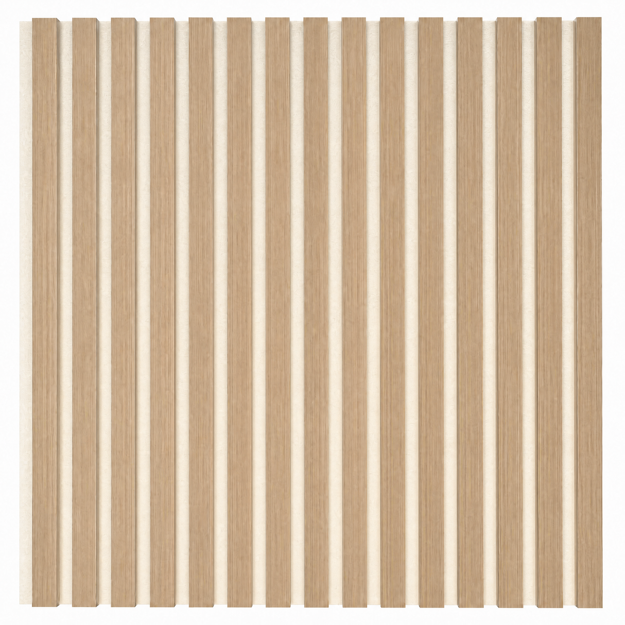 Akustikpaneel Premium Eiche – Filz Beige 244 × 60 cm