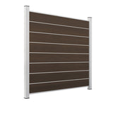 ModuLine Zaun-Komplettset ENZO, WPC Natur