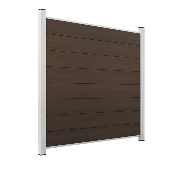 ModuLine Zaun-Komplettset ENZO, WPC Natur