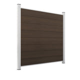 ModuLine Zaun-Komplettset ENZO, WPC Natur