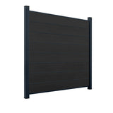 ModuLine Zaun-Komplettset ENZO, WPC Nero