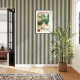 Akustikpaneel Premium Sand – Filz Schwarz 244 × 60 cm