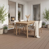 WPC Terrassendiele Hohlkammer Basic Teak