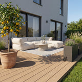 WPC Terrassendiele Hohlkammer Basic Teak