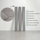WPC Terrassendiele Massiv Antik Basalt