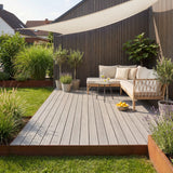 WPC Terrassendiele Massiv Antik Basalt