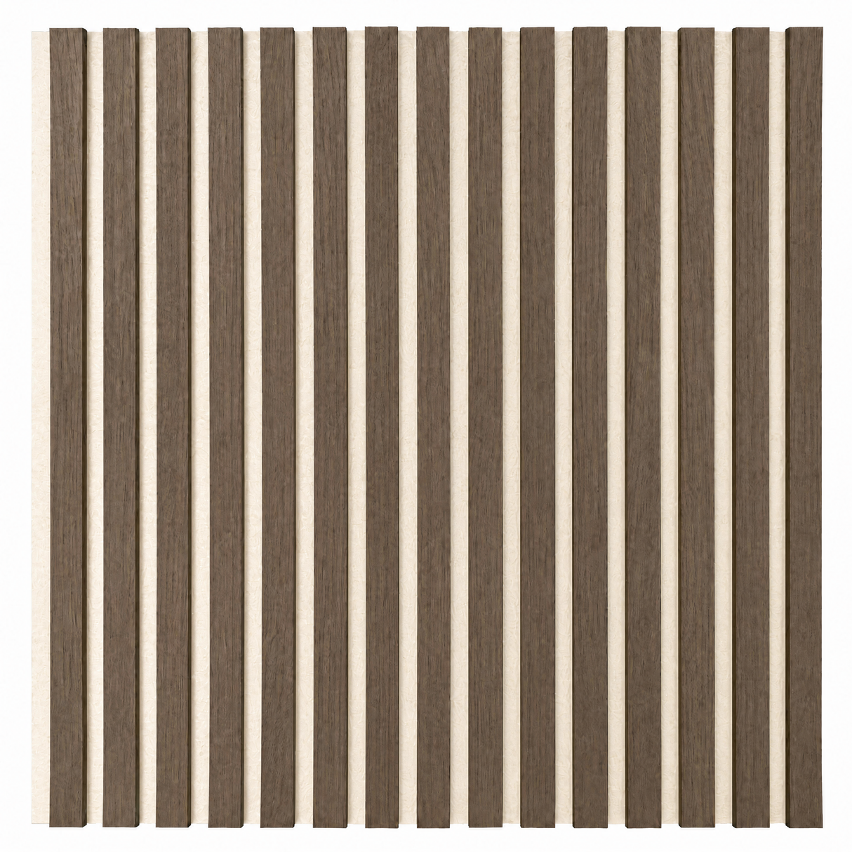 Akustikpaneel Premium Walnuss – Filz Beige 244 × 60 cm