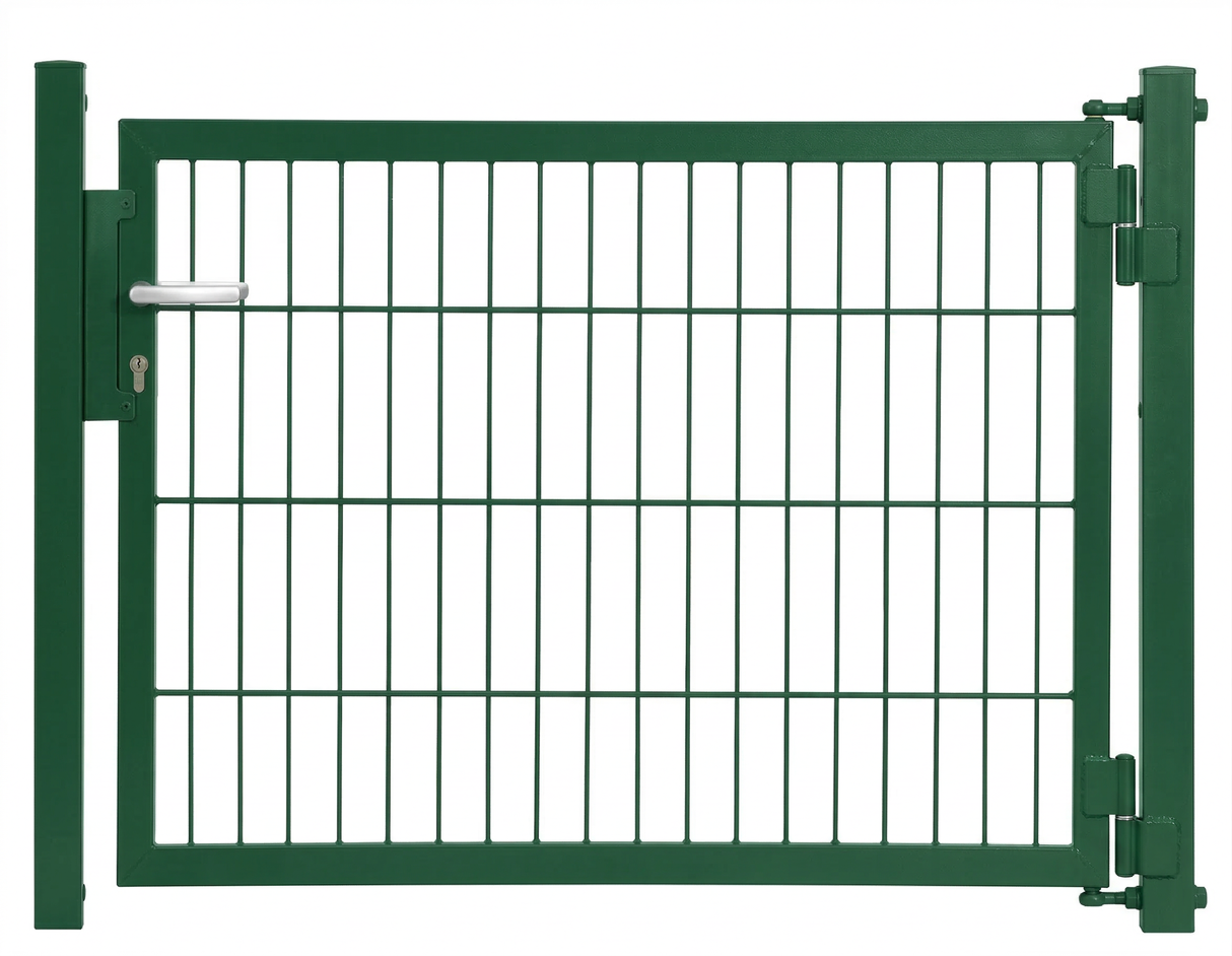 Doppelstabmattenzaun Tür