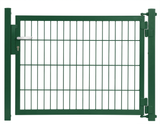 Doppelstabmattenzaun Tür