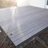 WPC Terrassendiele Massiv Antik Basalt